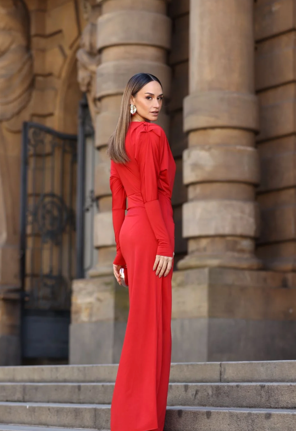 O Vestido longo Harumi
